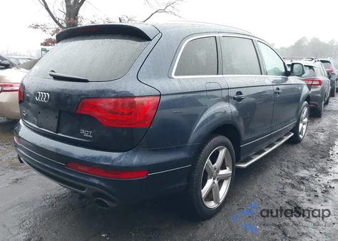 2014 Audi Q7 3.0T S Line Prestige z USA, uszkodzony, nr VIN WA1DGAFE4ED006352